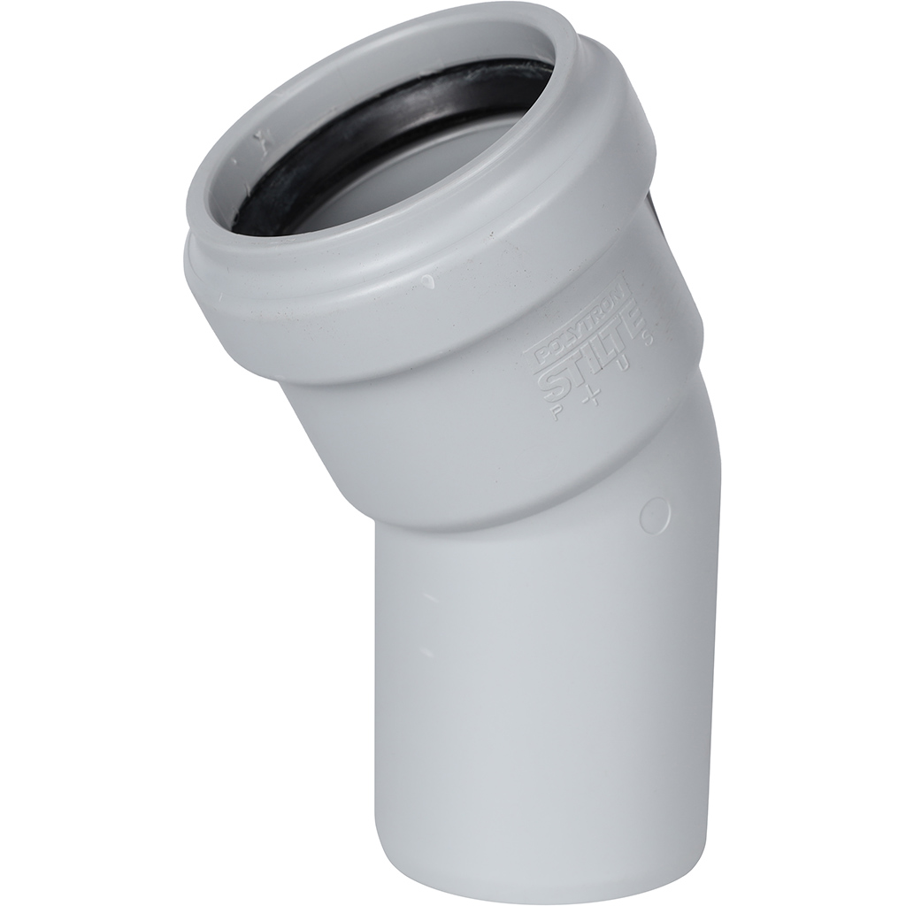 STOUT Отвод канализационный бесшумный D 58 х 30°
