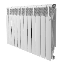 Биметаллический радиатор Royal Thermo Revolution Bimetall 500 \ 12 секций \ с боковым подключением