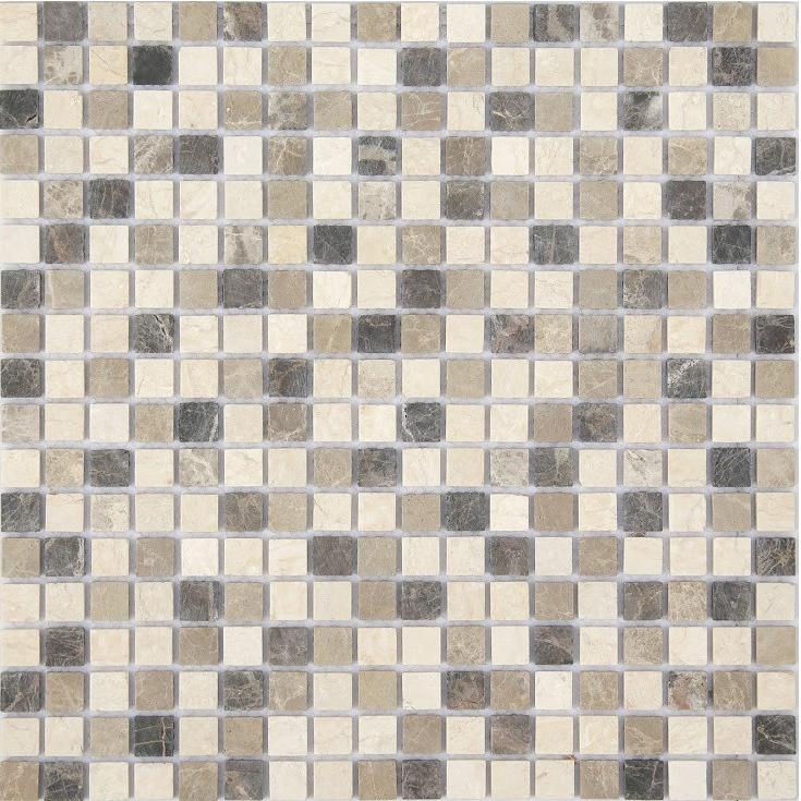 

Мозаика Caramelle Mosaic Pietrine 4mm Pietra Mix 1 Mat (1,5x1,5) 30,5x30,5