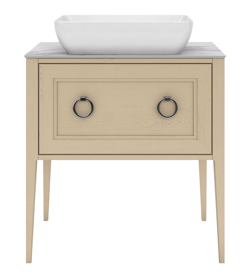 

Тумба Kerama Marazzi PLAZA Classic напольная 80 PL.C.80.1+1\CAP капучино