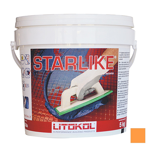 

Затирка Litokol эпоксидная Litochrom Starlike C.460 Оранжевый 5кг