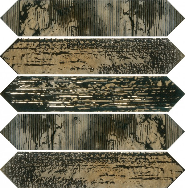 

Керамическая плитка Dune Crackle 187780 Decor Metal настенная 6,5х33