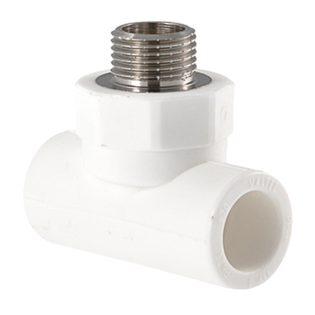 Valtec Фитинг полипропиленовый тройник с переходом на наружную резьбу 20 х 1/2"