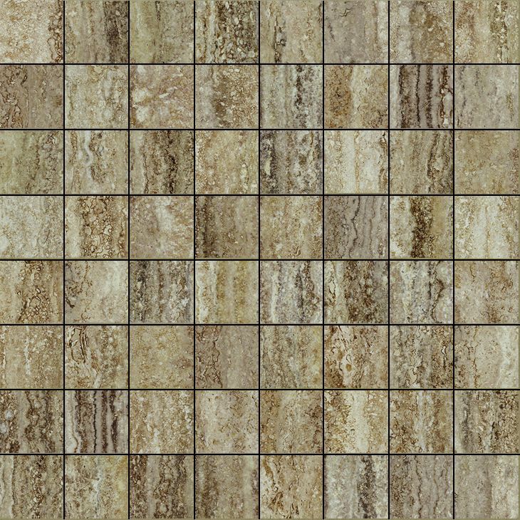 

Керамогранит Италон Travertino Floor Project 610110000080 Silver Mosaico Lux Мозаика 29,2х29,2