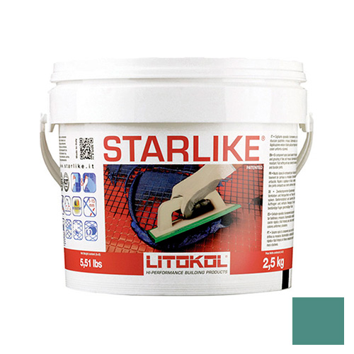 

Затирка Litokol эпоксидная Litochrom Starlike C.550 Зеленая Сосна 2,5кг