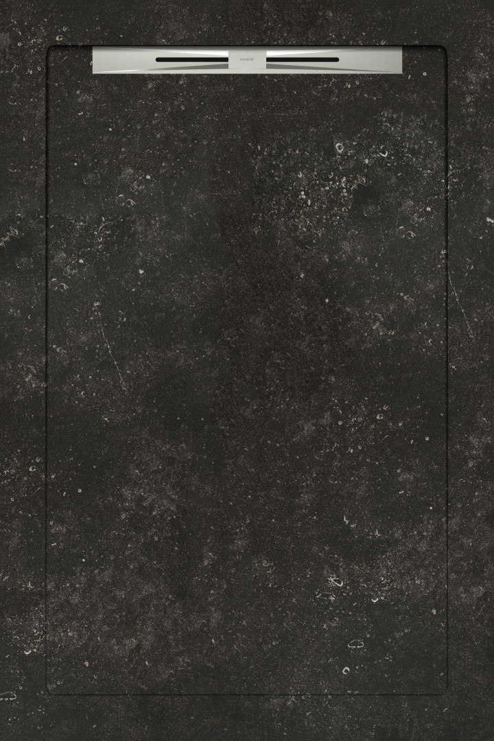 Душевые поддоны Aquanit Belgium Stone Black Slope Line 80x120