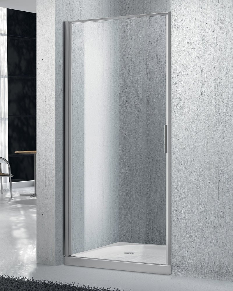 

Душевая дверь в нишу BELBAGNO SELA-B-1 1900х950 Хром