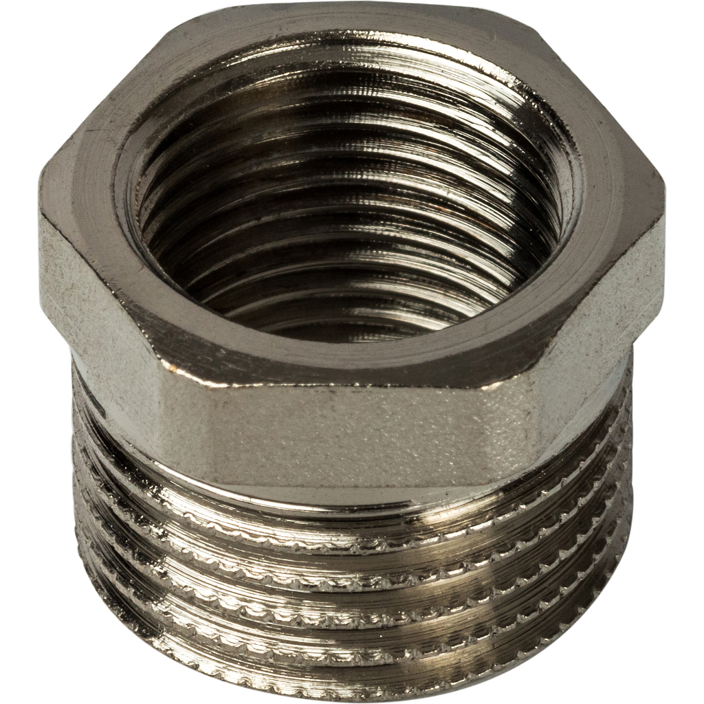 

STOUT Футорка НВ 1/2" x 3/8" никелированная