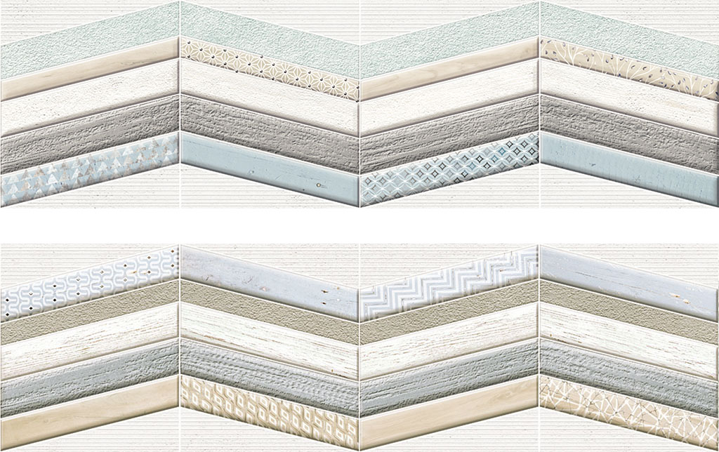 

Керамическая плитка Ibero Mediterranea Decor Chevron настенная 29x100