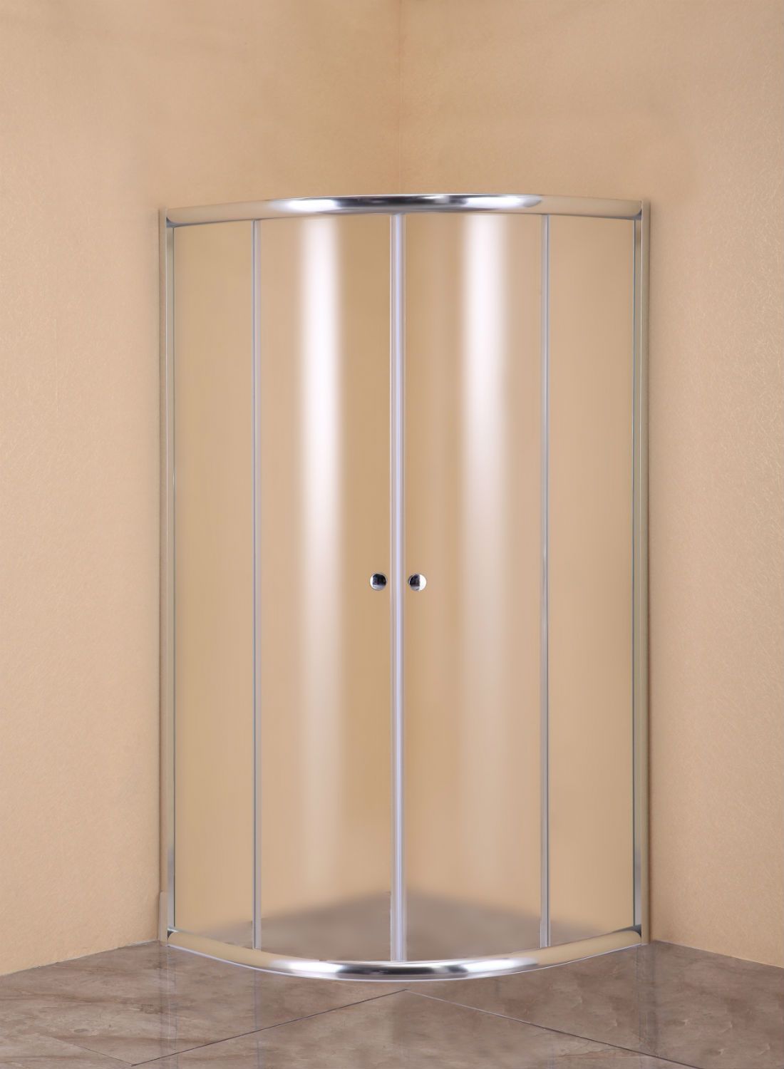 Душевой уголок Agger 1850x800x800 хром матовое стекло A01-080MCR/G