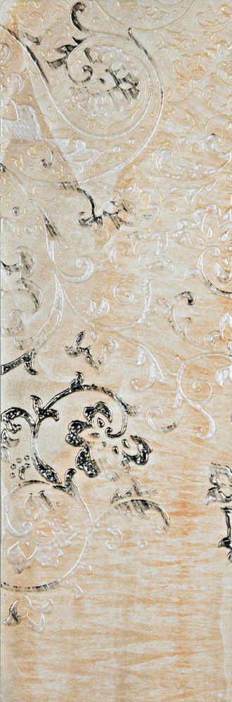 

Керамическая плитка Serra Cadoro Ramage 2 Decor Pearl White декор 30x90
