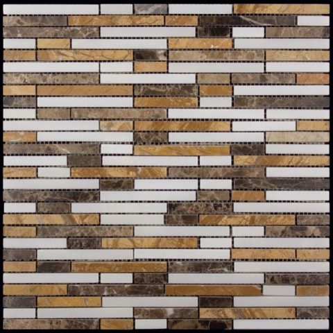 

Мраморная мозаика Natural S-Linе KB-C01 (KB10-J03) 30,5х30,5