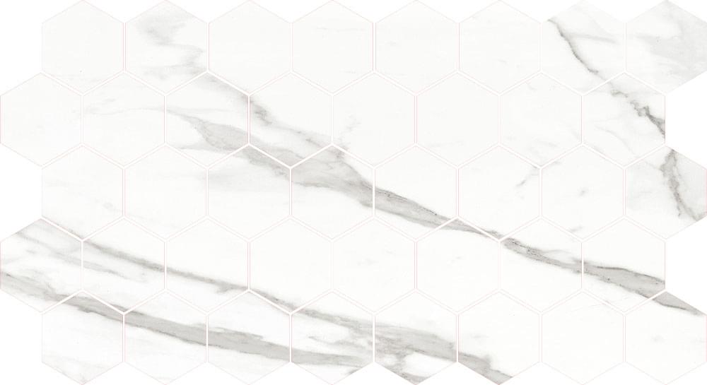 

Мозаика Caramelle Marble Porcelain Calacatta Pol Hexagon 26,7x30,8