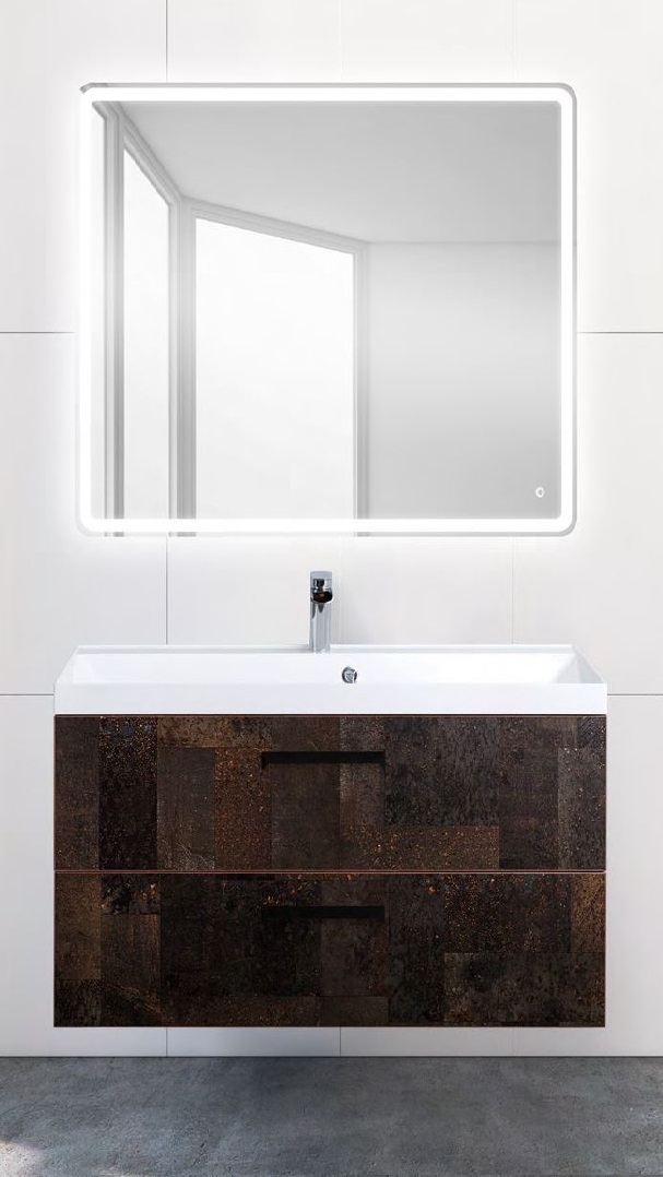 

База под раковину Belbagno AURORA подвесная 80 AURORA-800-2C-SO-MET Metallo