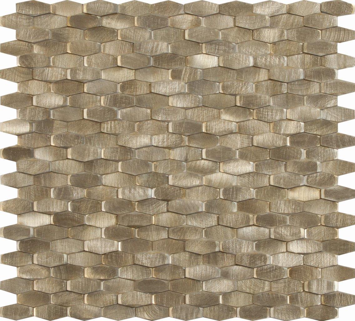 

Металлическая Мозаика Dune Mosaico 187707 Halley Gold 28,4x30
