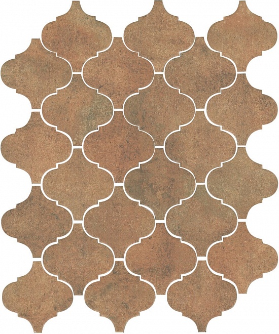 

Керамическая плитка Kerama Marazzi Арабески Котто 65003 рыжий настенная 26x30