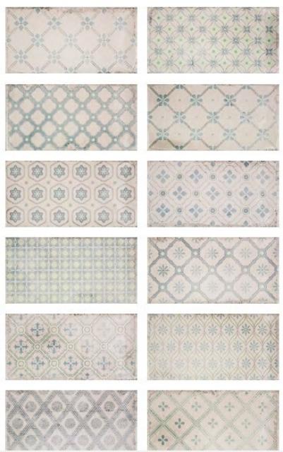 

Керамическая плитка Fabresa Vita Natura Decor Mix декор 10x20