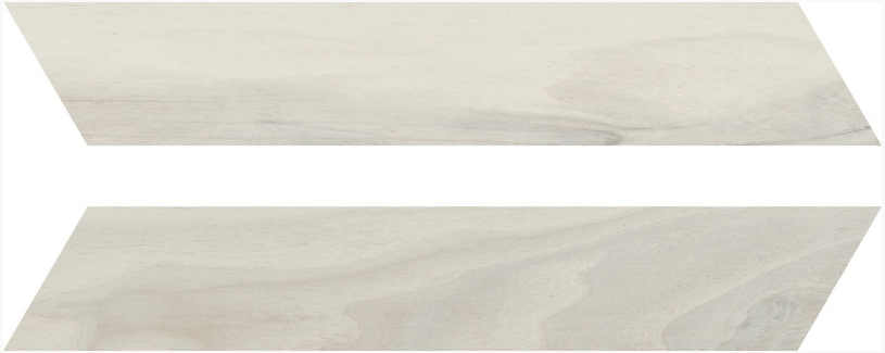 

Керамогранит Rondine Group Woodie White Chevron 7,5x40,7