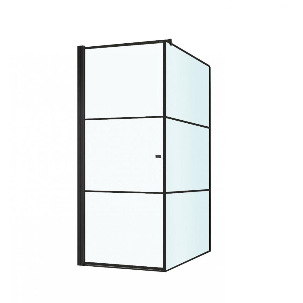 Душевой уголок BERGES DARK 1950x900x900 черный матовый 061020L