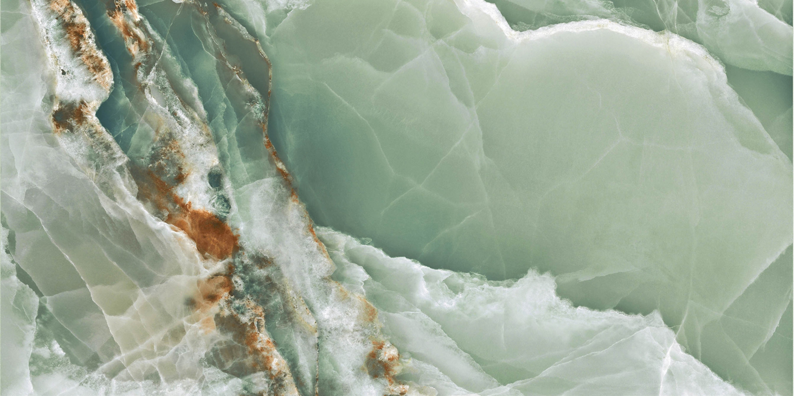 Керамогранит ITC Agate Green Polished 60x120