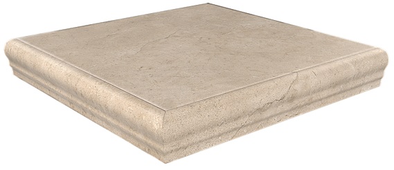 

Ступень Kerama Marazzi Фаральони SG115400R/GR/AN угловая беж 34х34х9