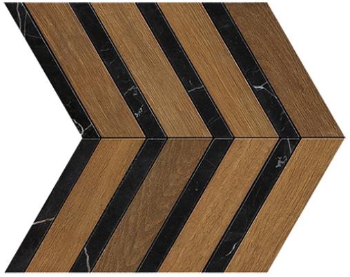 

Керамогранит Atlas Concorde Heartwood Brandy Marble Chevron (+31369) мозаика 29,4x28,7