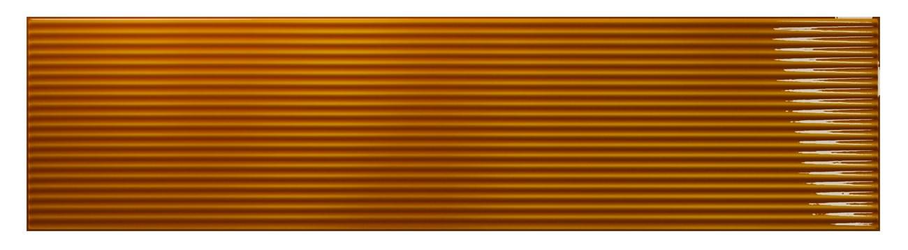 Керамическая плитка Amadis Stripes Caramelo Crackle настенная 6,5х26,1