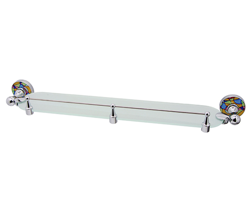 

Полка стеклянная с бортиком WasserKRAFT Diemel K-2244