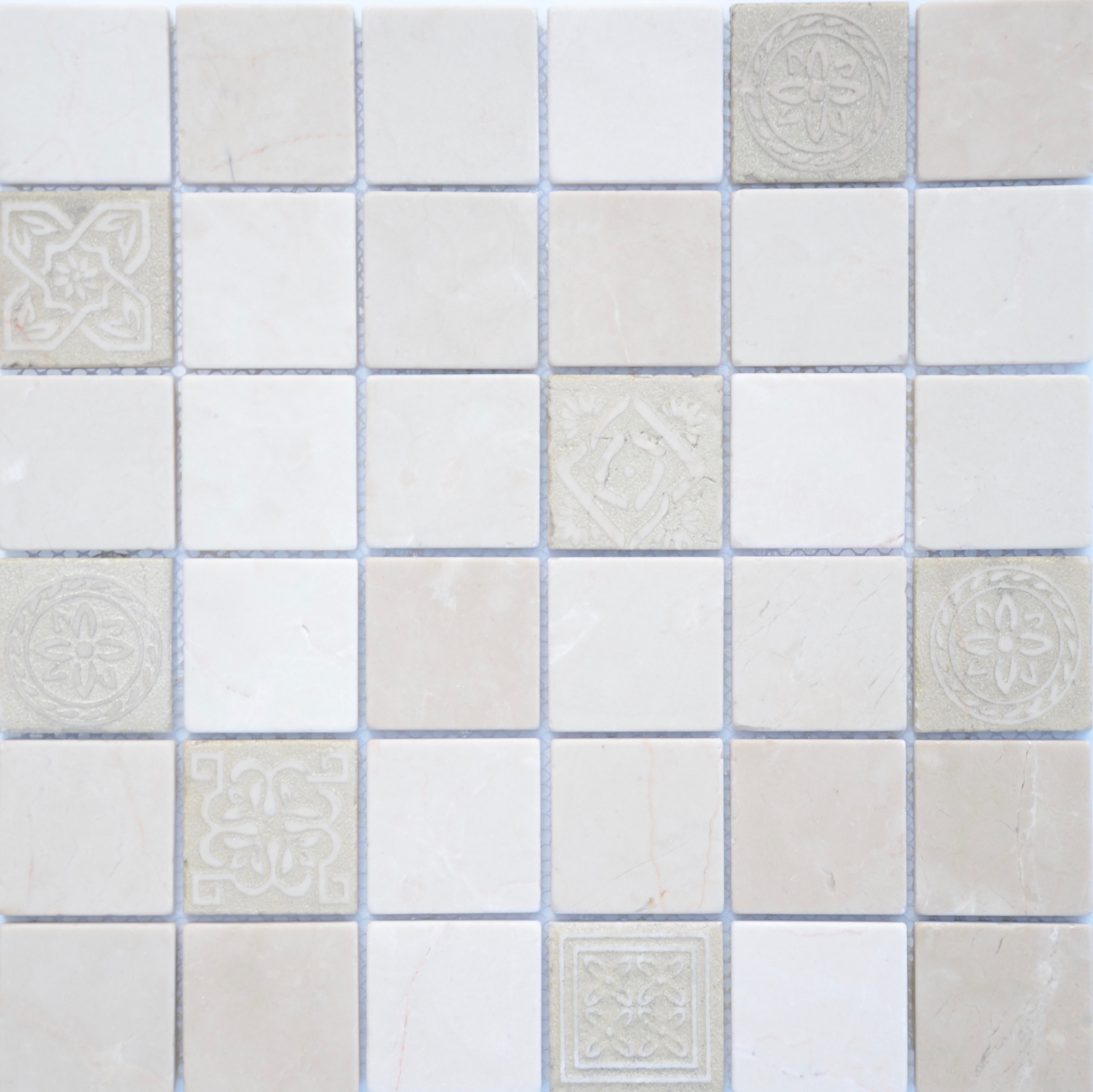 

Мозаика Caramelle Mosaic Art Stone Santa Anna Mat (4,8x4,8) 30x30