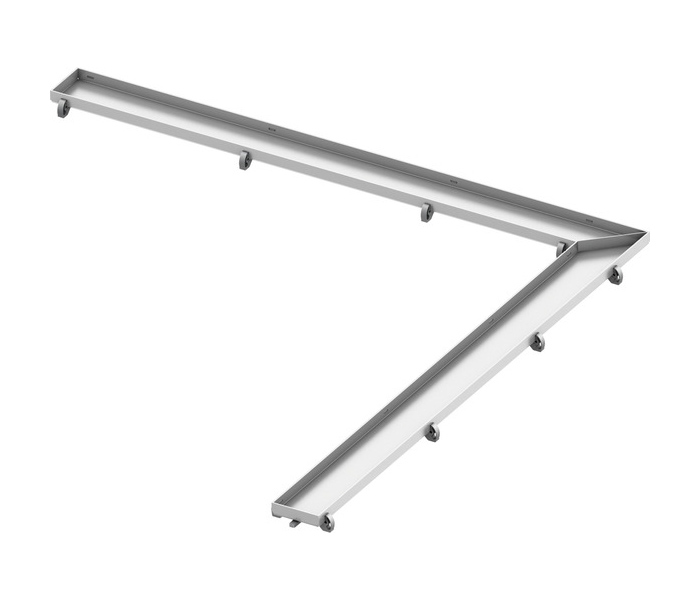 

Решетка TECE TECEdrainline plate под облицовку плиткой угловая 90° 1000х1000 мм 611070