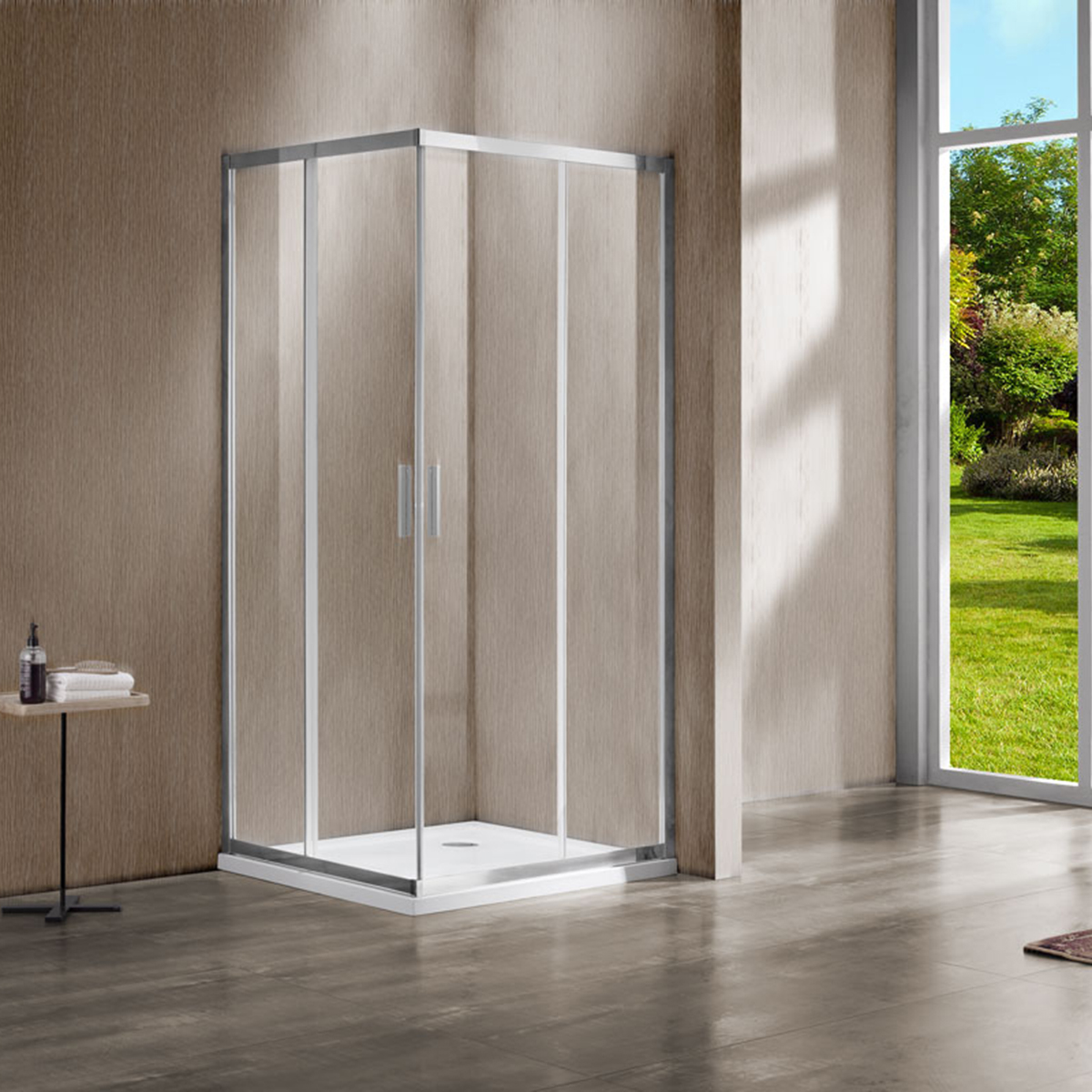 Душевой уголок Vincea Garda 1900x1000x1000 хром VSS-1G100CL