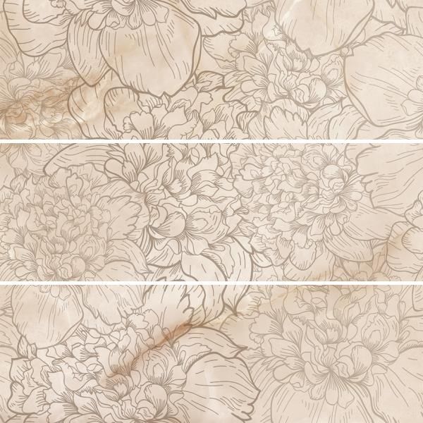 

Керамическая плитка Cersanit Ivory Панно бежевый (IV2U013) 75x75
