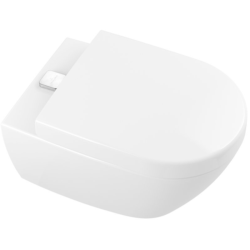 Унитаз подвесной Villeroy & Boch Subway 2.0 с сиденьем 5614A101+9M68S101