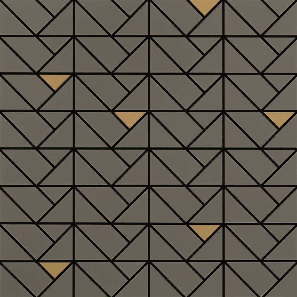 

Керамическая плитка Marazzi Italy Eclettica M3J6 Taupe Bronze мозаика 40x40