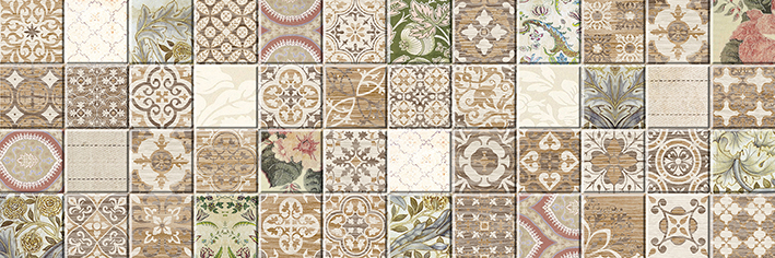 

Керамическая плитка Ceramica Classic Kiparis настенная мозаика 17-30-11-477 20х60
