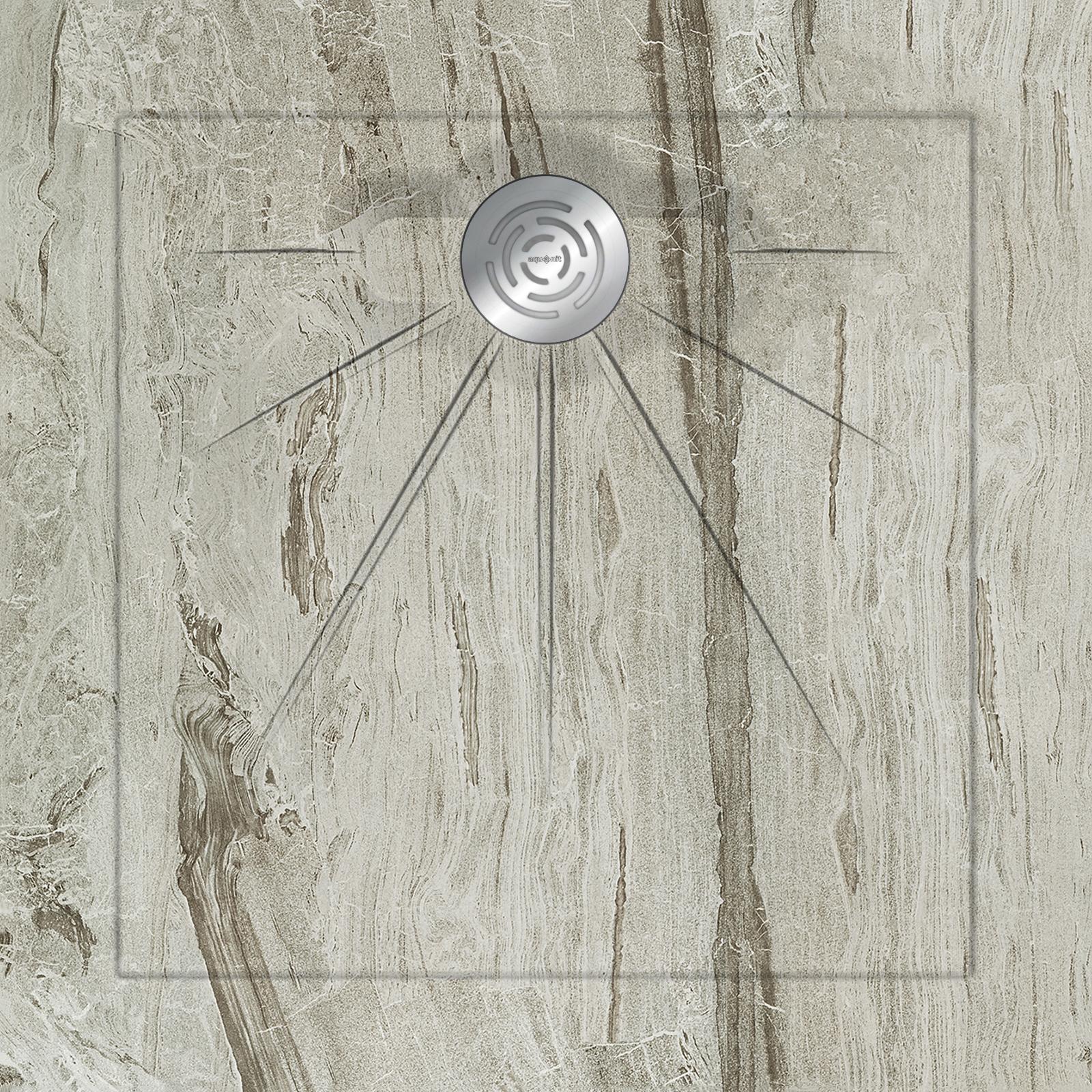 

Душевые поддоны Aquanit Misto Grey Multi Circle Eco 90x90