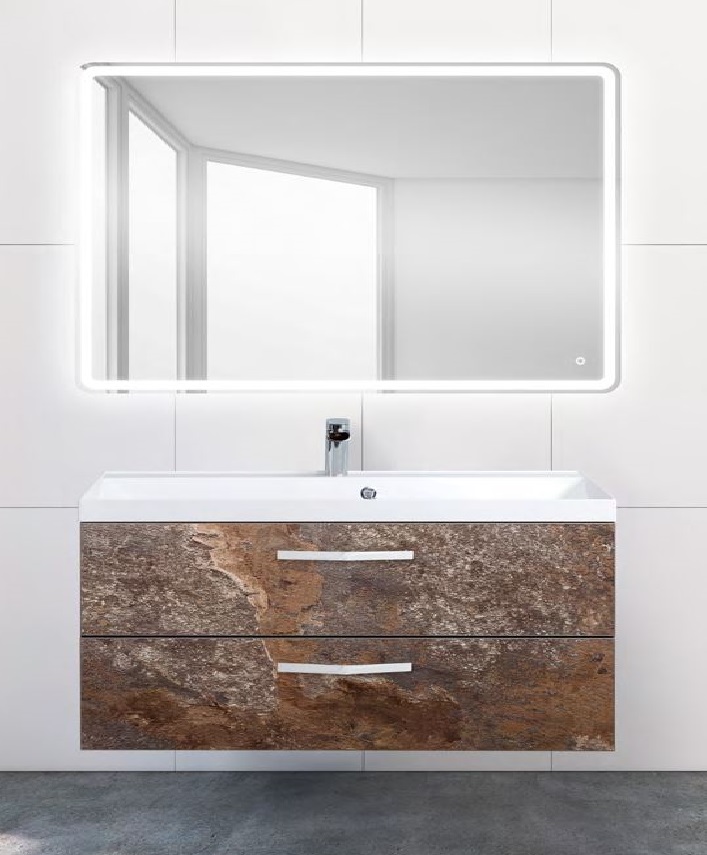 

База под раковину Belbagno AURORA подвесная 100 AURORA-1000-2C-SO-AV Ardesia Variegato