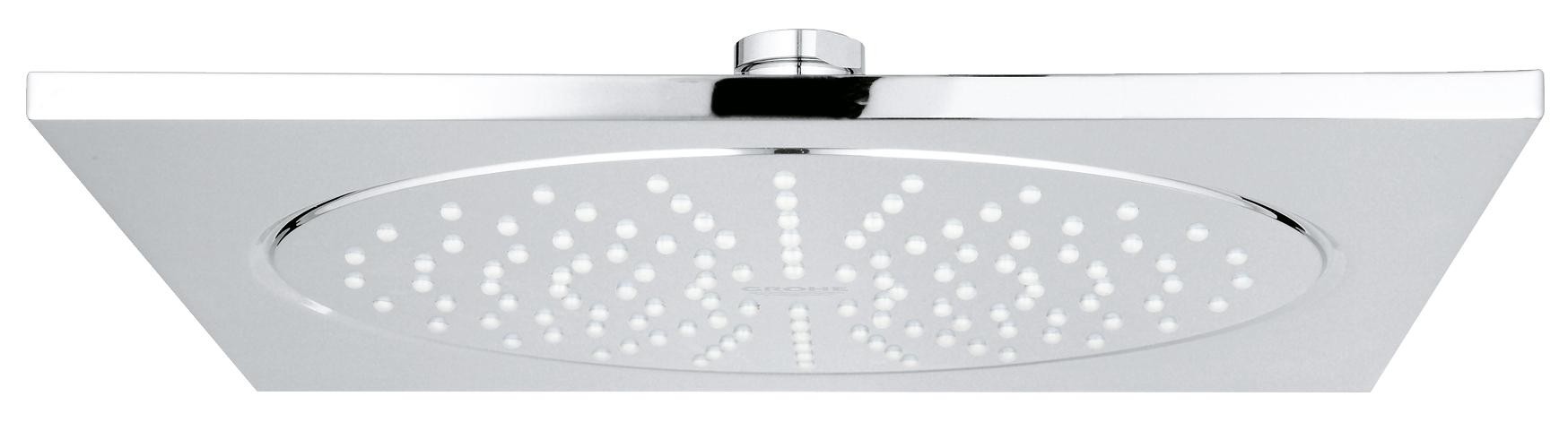 

Верхний душ Grohe Rainshower F-series, 254х254 мм, шаровый шарнир 27271000