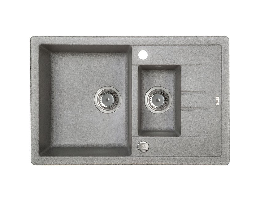 

Мойка для кухни IDDIS Vane G 1 1/2 чаши 780х500 V17G785i87 серый