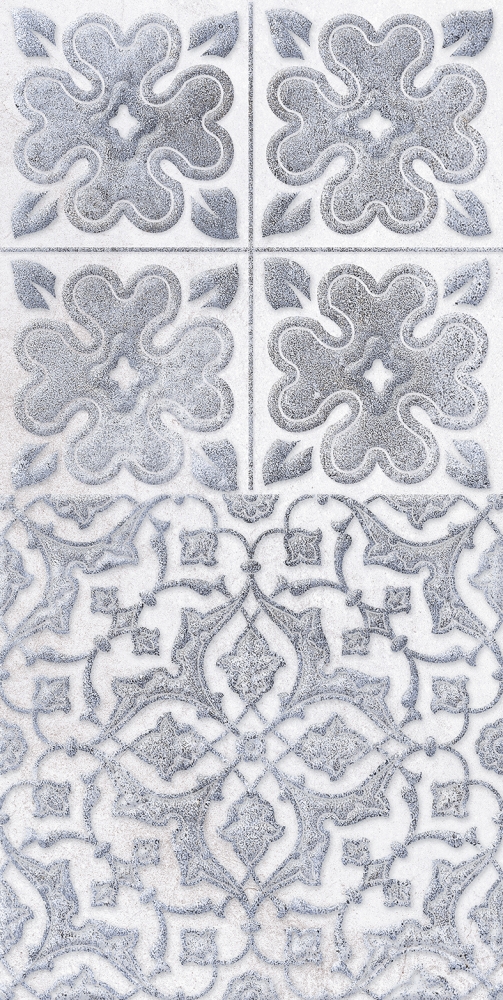 

Керамическая плитка LB-Ceramics Кампанилья 1641-0094 Декор 2 серый 20х40