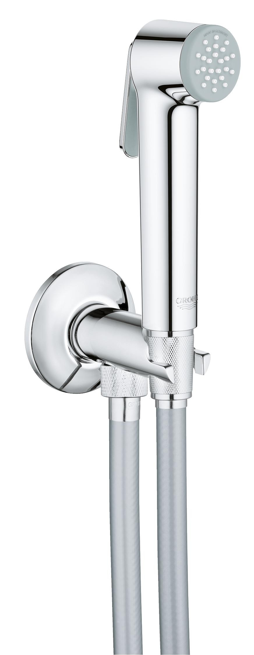 

Набор для гигиенического душа Grohe Tempesta-F Trigger Spray (гигиенический душ, нажимной запорный вентиль, шланг 1250 мм) 26358000