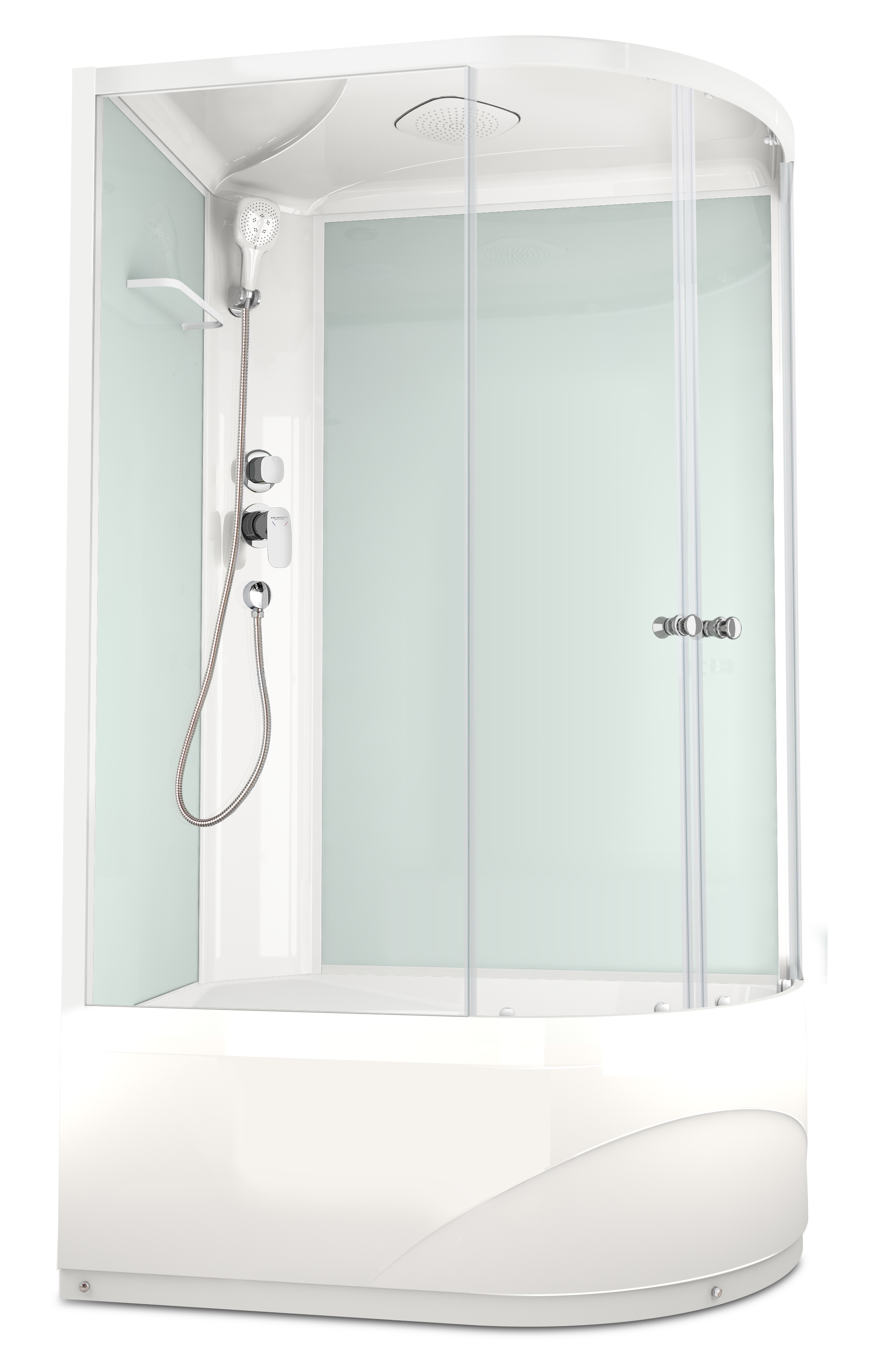 

Душевая кабина DOMANI-Spa Delight 128 high L 120х80х218 DS01D128LHWCl00
