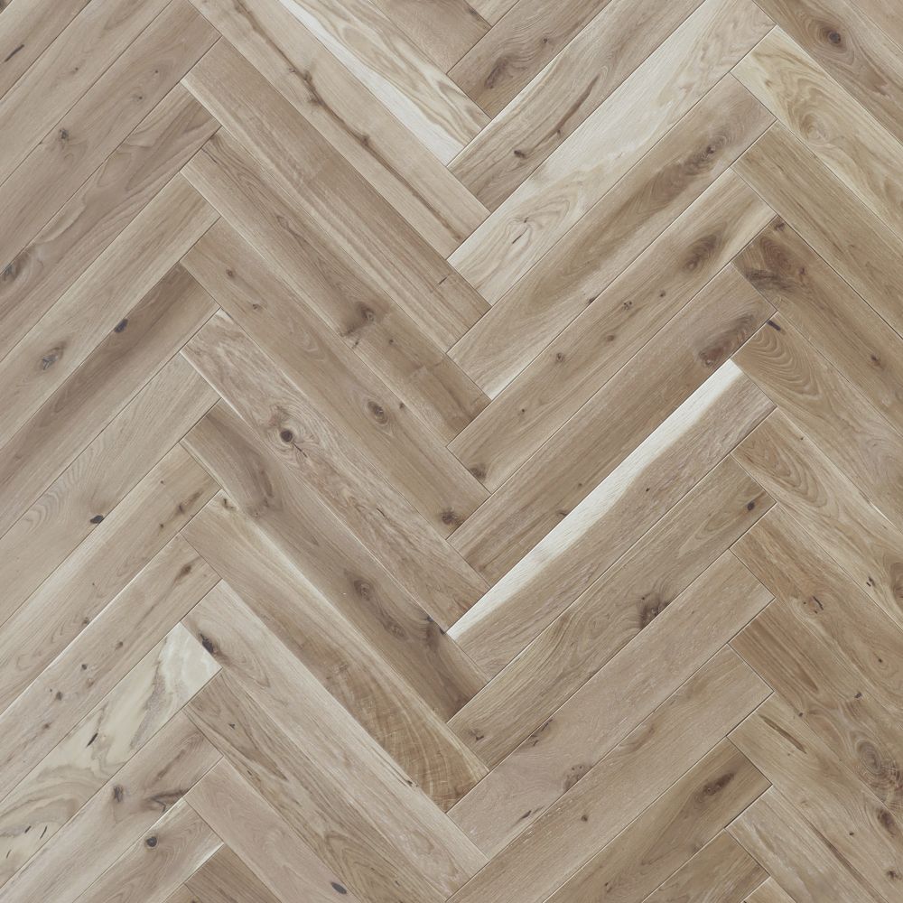 Паркетная доска Polarwood Herringbone Дуб Antarctica