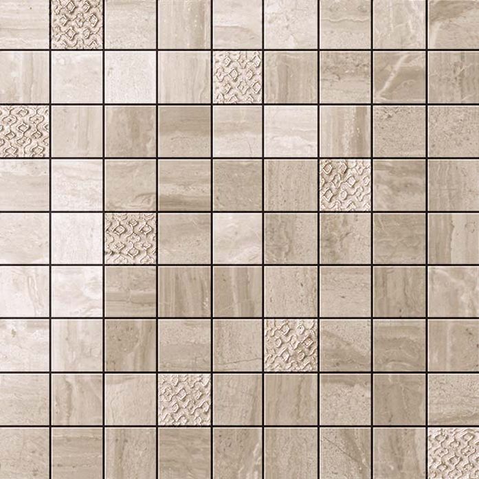 

Керамическая плитка Атлас Конкорд Супрема Волнат Мозаика 30x30