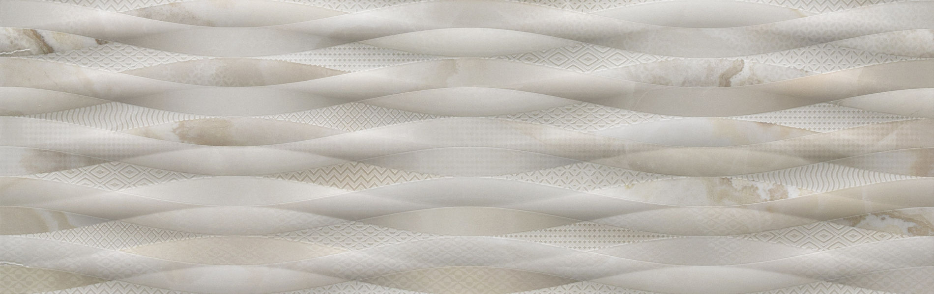 

Керамическая плитка Colorker Odissey 218092 Decor Scale Ivory декор 31,6x100