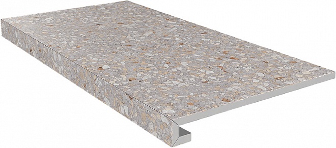 

Ступень Kerama Marazzi Терраццо беж SG632000R/GCF клееная 33х60