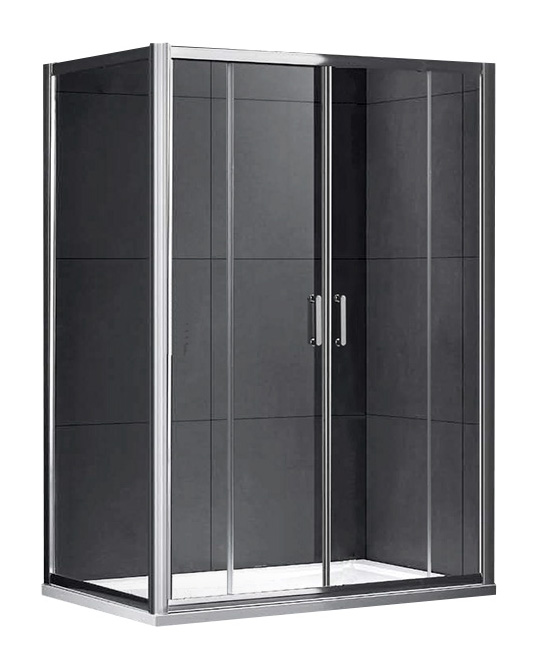 Душевой уголок GEMY 1900x1500x750 полированный хром S30192A-A75