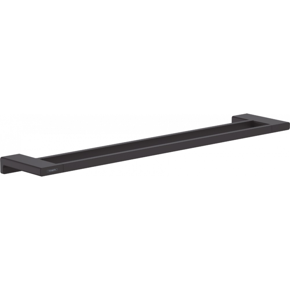 Полотенцедержатель двойной Hansgrohe AddStoris 65 черный матовый 41743670