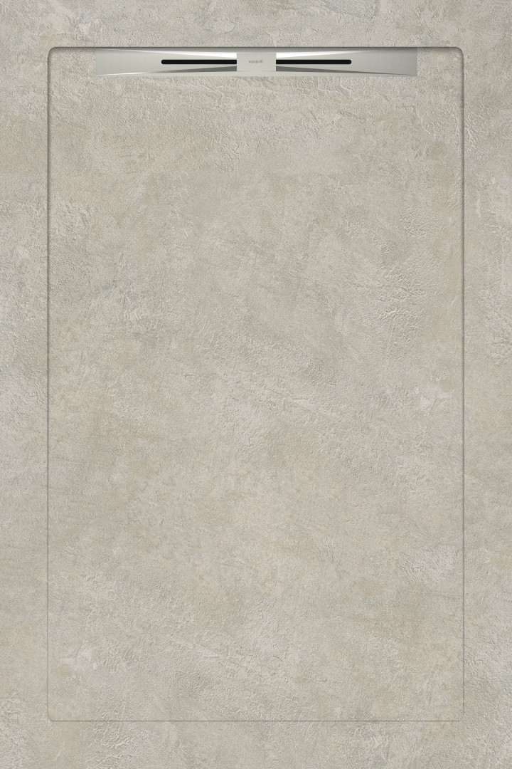 Душевые поддоны Aquanit Geometrics Taupe Slope Line 80x120
