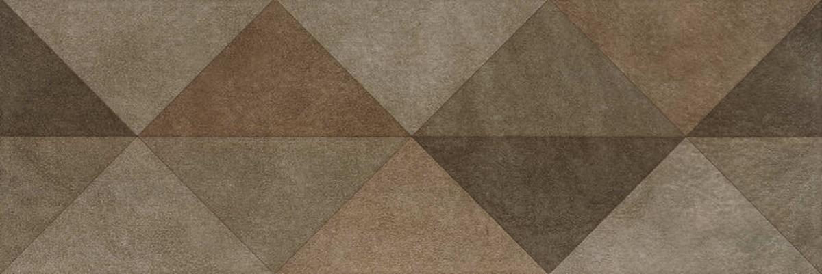 

Керамическая плитка Serra Alcantara 514 Decor 1 Light Brown & Brown декор 30x90